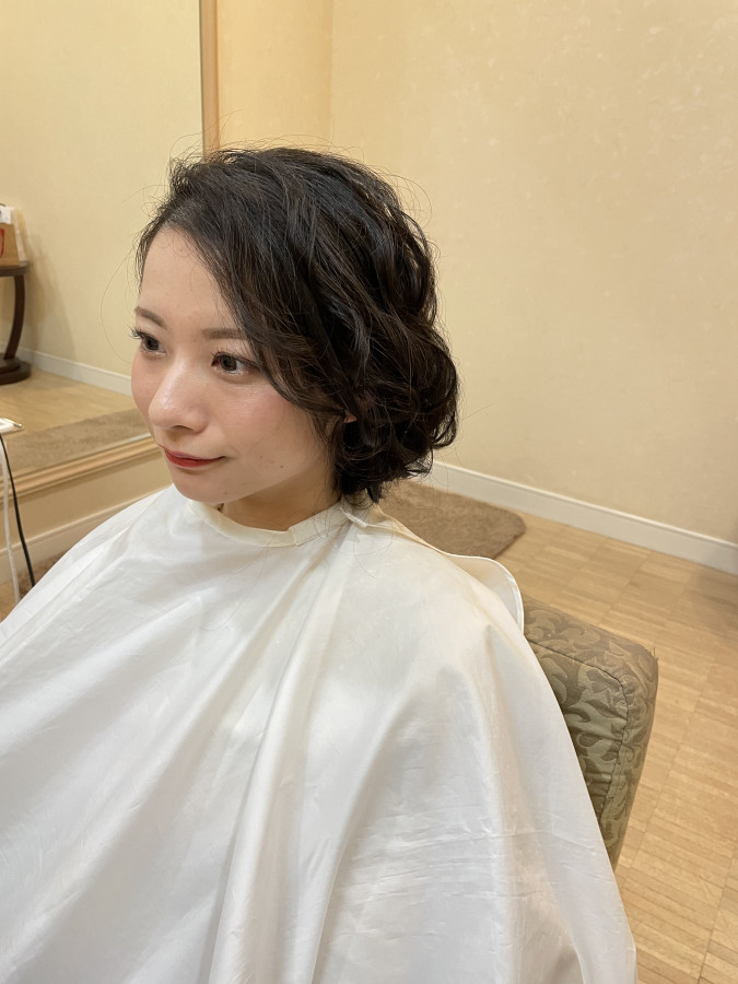 りささんのヘアメイクの写真