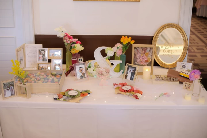 りささんの会場装飾アイテムの写真