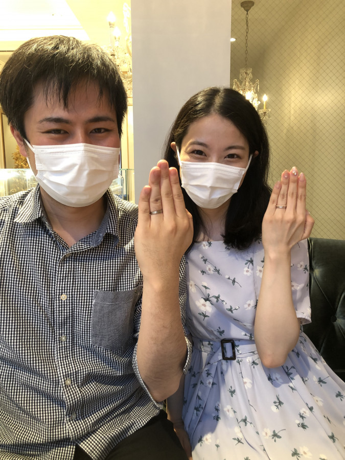 りささんの結婚指輪の写真