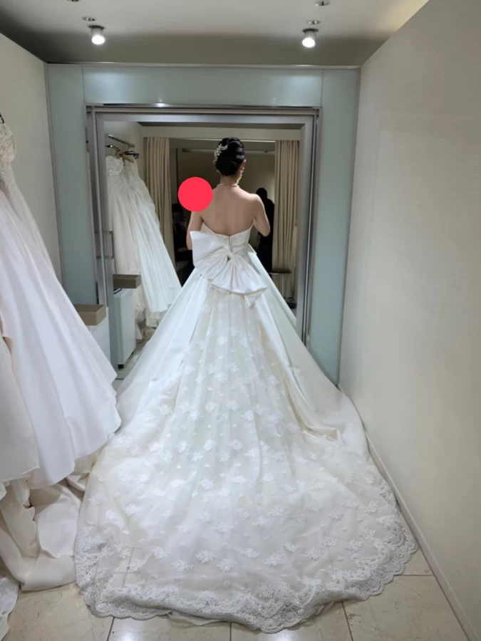 みがわりさんのウエディングドレスの写真