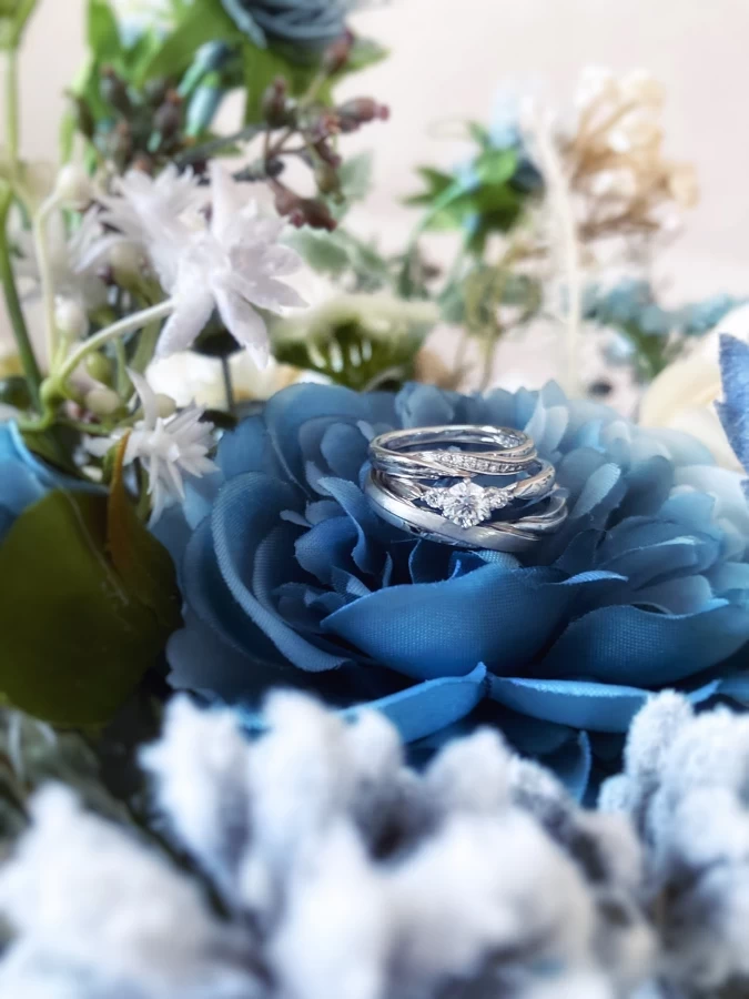 ずんだもちさんの結婚指輪の写真