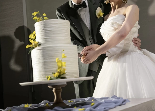 Yuhさんのウエディングケーキの写真