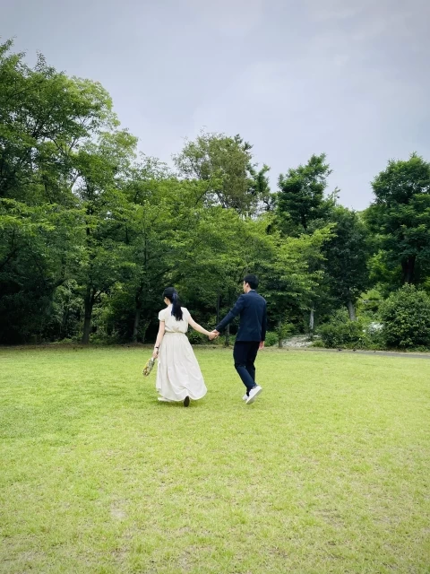 Yuhさんの前撮りの写真