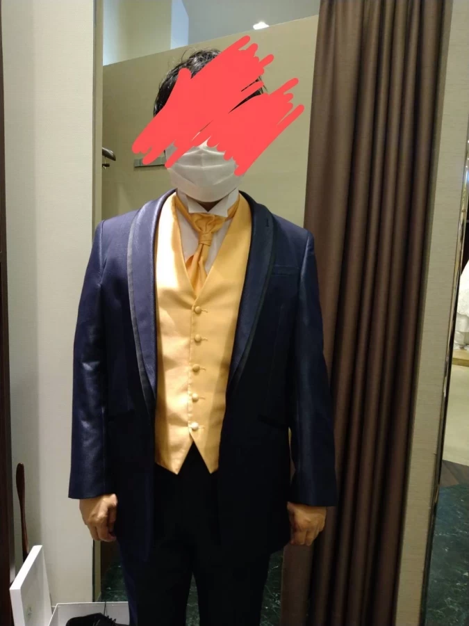 みゃーみゅーさんのウエディングドレスの写真