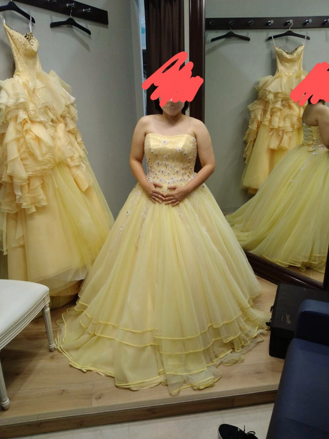 みゃーみゅーさんのウエディングドレスの写真