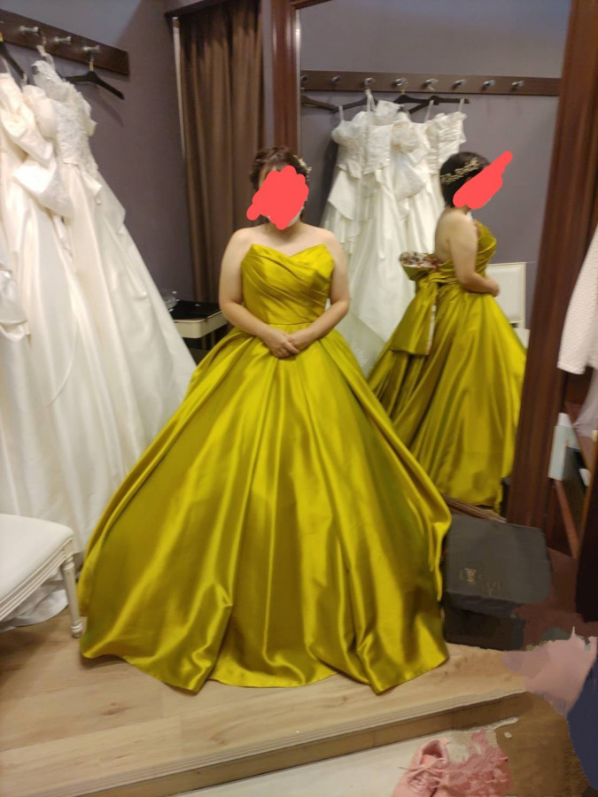 みゃーみゅーさんのウエディングドレスの写真
