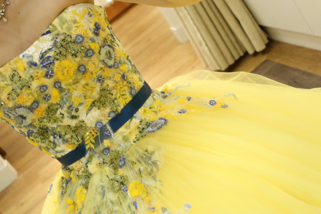 りんさんのカラードレスの写真