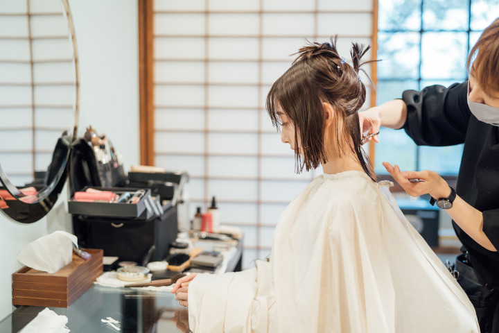 YUさんのヘアメイクの写真