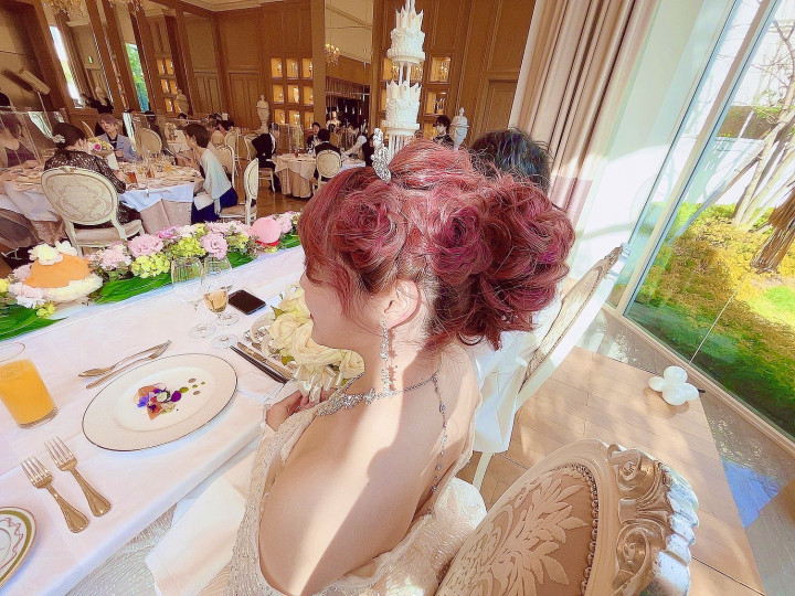 YUKIさんのヘアメイクの写真