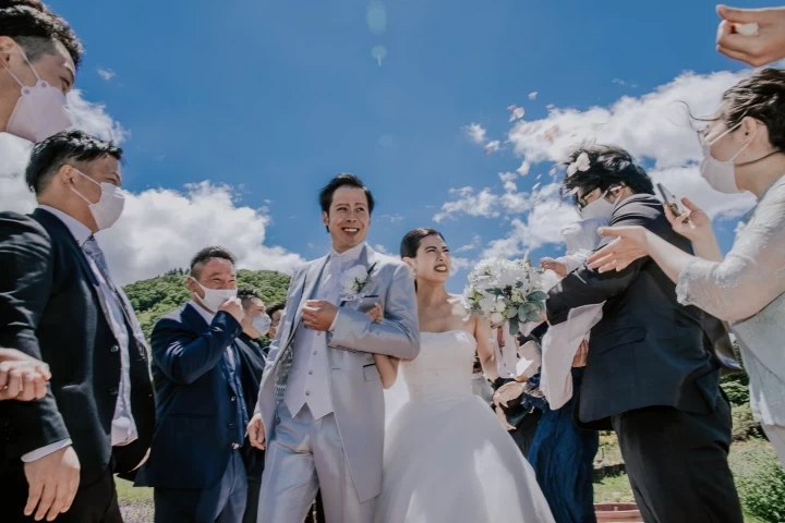 2年越しの結婚式－momoさんの挙式・披露宴ハナレポ│ウエディングパーク