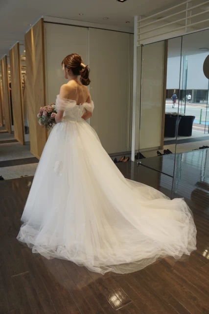 ひいさんのウエディングドレスの写真