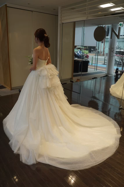 ひいさんのウエディングドレスの写真