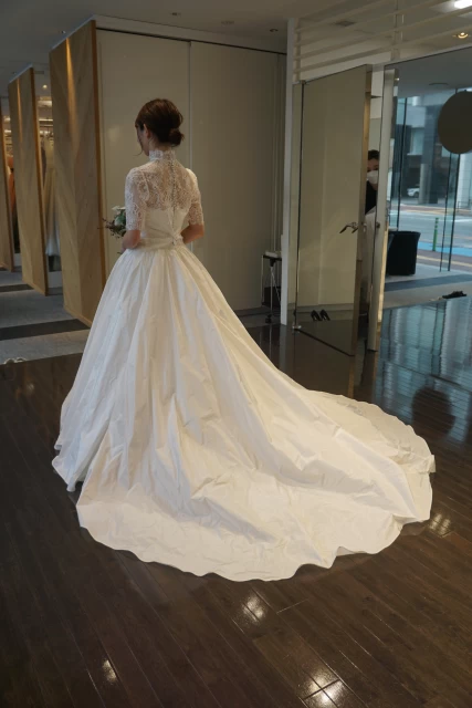 ひいさんのウエディングドレスの写真