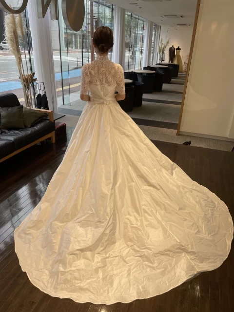 ひいさんのウエディングドレスの写真