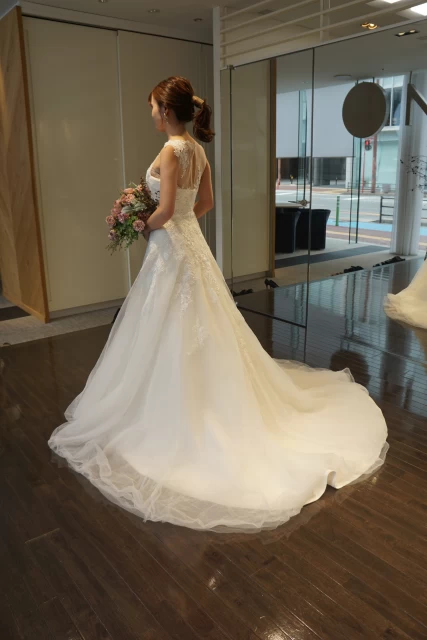 ひいさんのウエディングドレスの写真