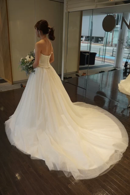 ひいさんのウエディングドレスの写真