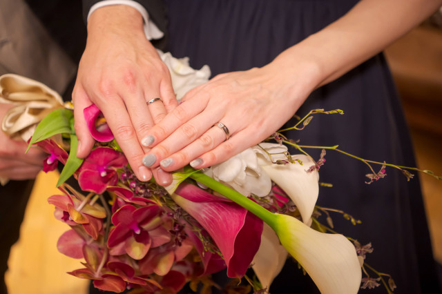 mさんの結婚指輪の写真