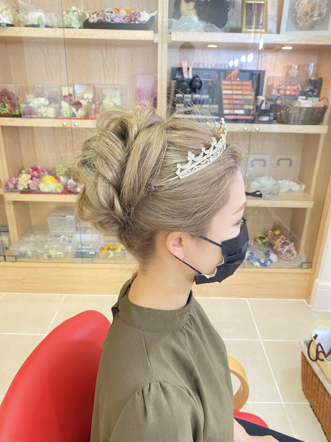 うーたんさんのヘアメイクの写真