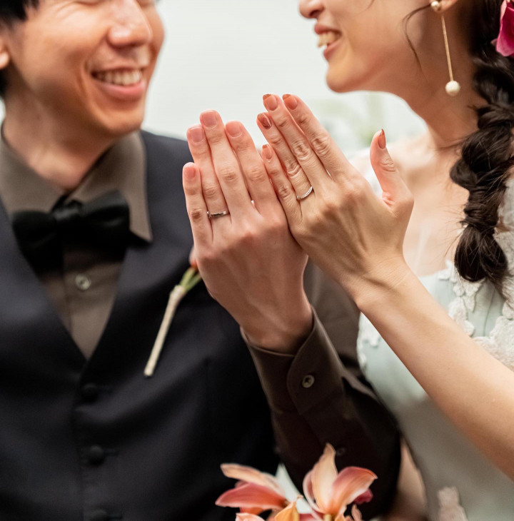 さちさんの結婚指輪の写真