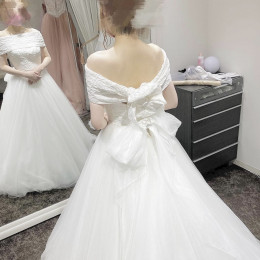 chisaさんのウエディングドレスの写真