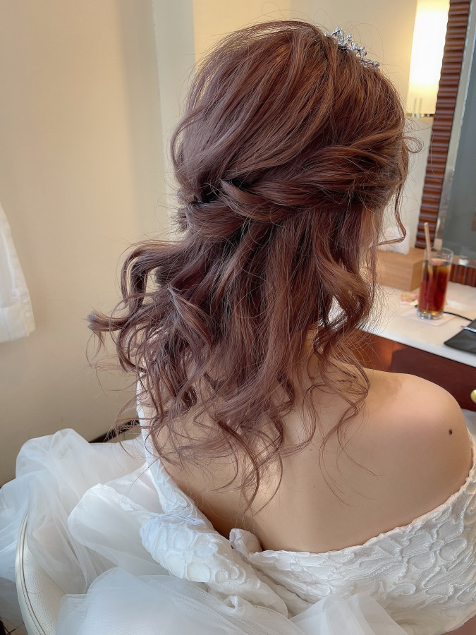 chisaさんのヘアメイクの写真