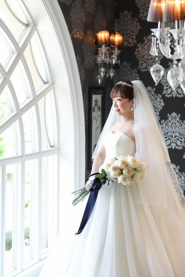 ameさんのウエディングドレスの写真