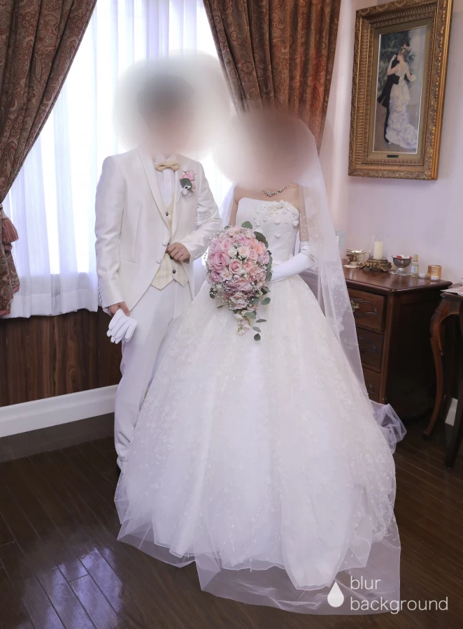 はとちゃんさんのウエディングドレスの写真