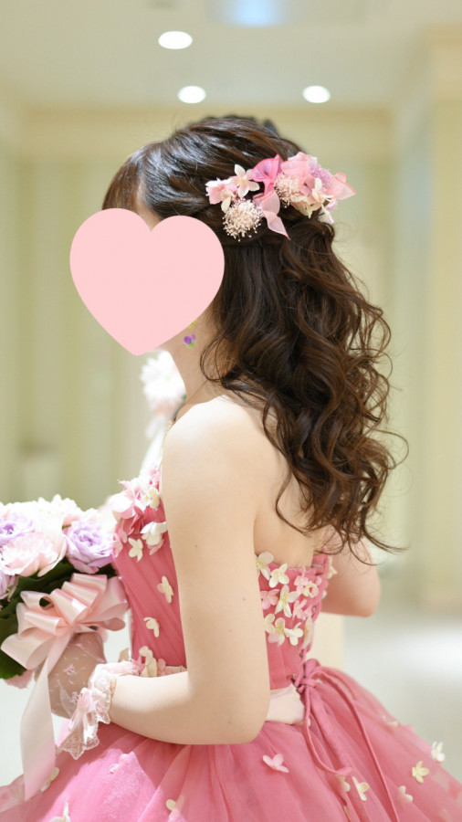 はなさんのヘアメイクの写真