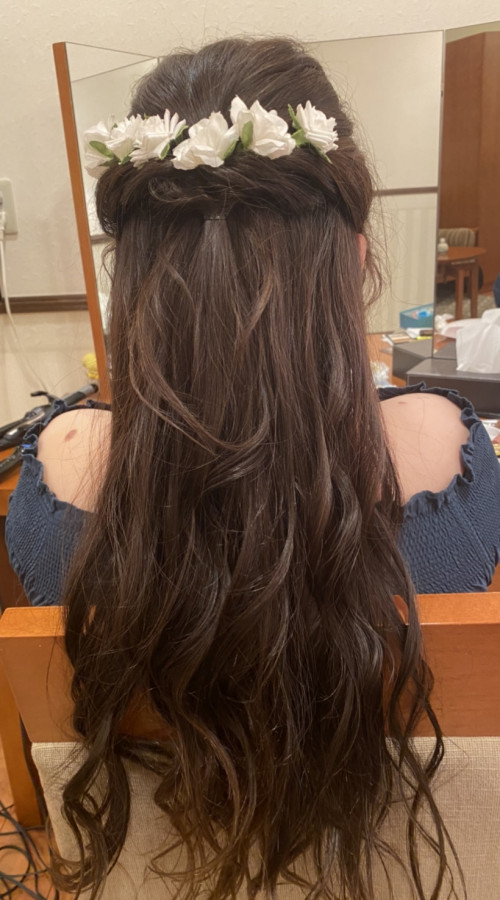 いなさんのヘアメイクの写真