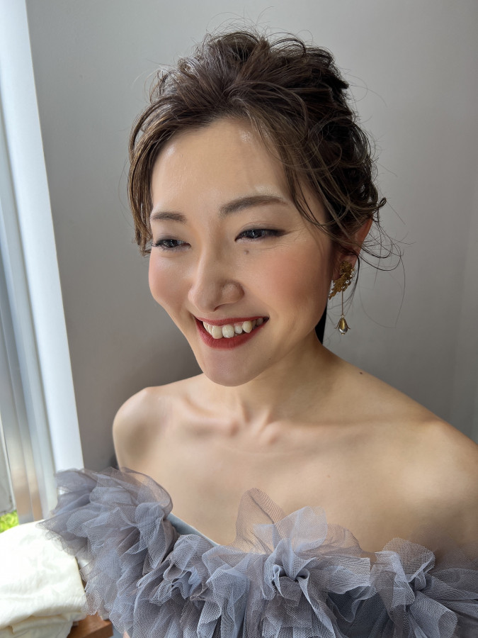 ℰ.さんのヘアメイクの写真