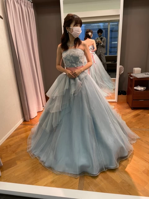 あかねさんのカラードレスの写真