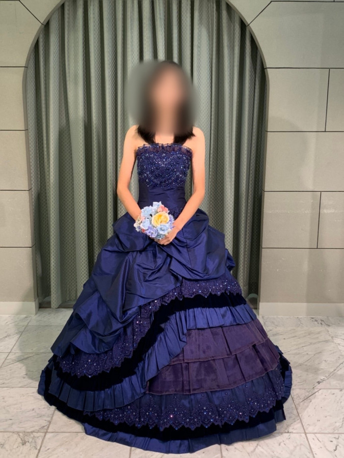 ぽにょさんのウエディングドレスの写真