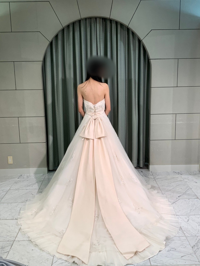 ぽにょさんのウエディングドレスの写真