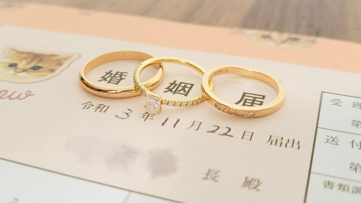 maiさんの結婚指輪の写真