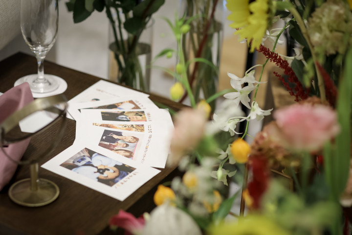 カナさんの会場装飾アイテムの写真