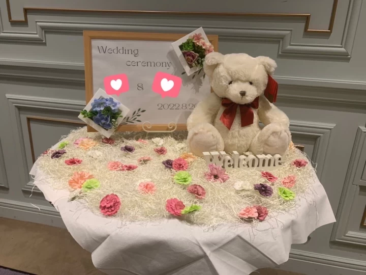 素敵な結婚式をすることができました