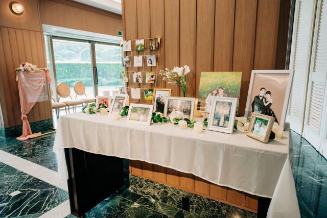 もくさんの会場装飾アイテムの写真