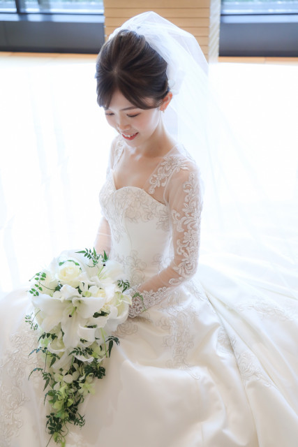 Mioさんのウエディングドレスの写真