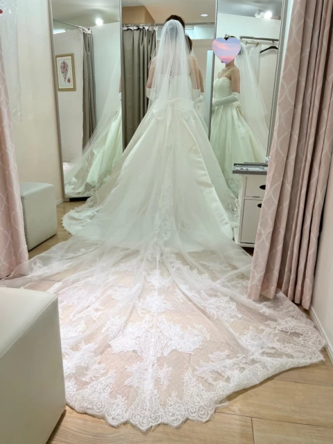 Jさんのウエディングドレスの写真