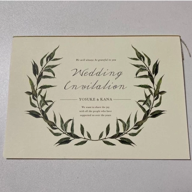 sayaさんの招待状の写真