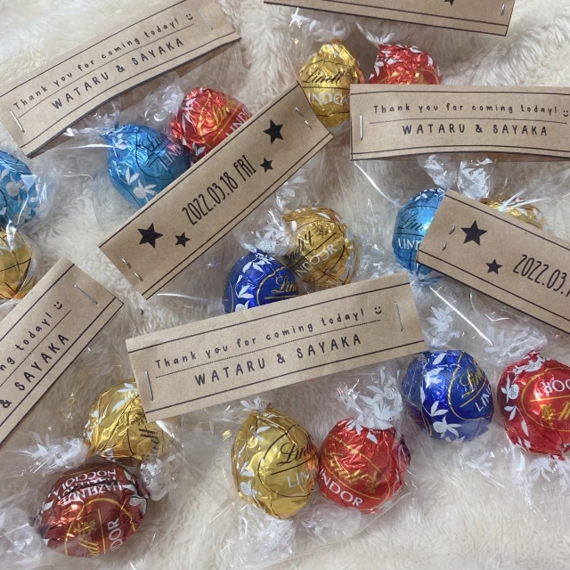 sayaさんのプチギフトの写真