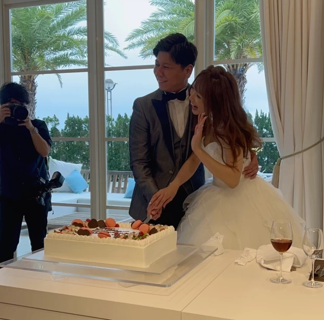 sayaさんのウエディングケーキの写真