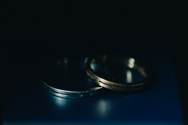 リナさんの結婚指輪の写真