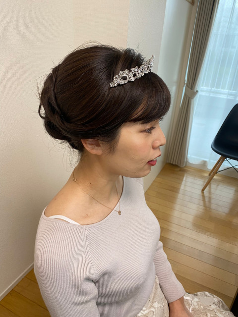 tomomnさんのヘアメイクの写真