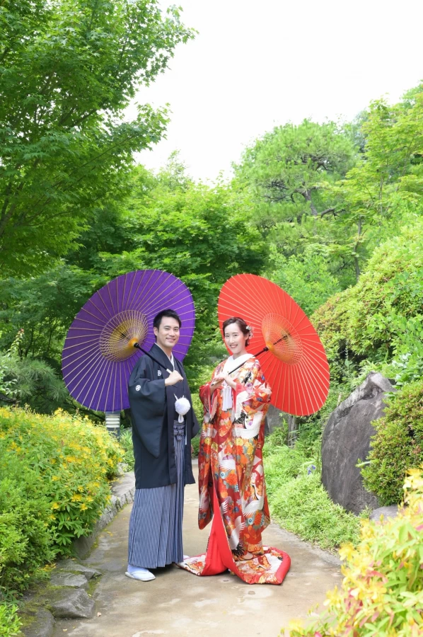 むつみさんの前撮りの写真