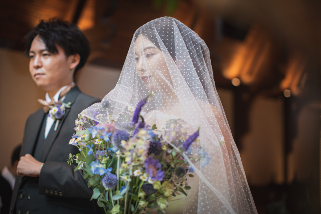 223weddingさんのウェディングベールの写真