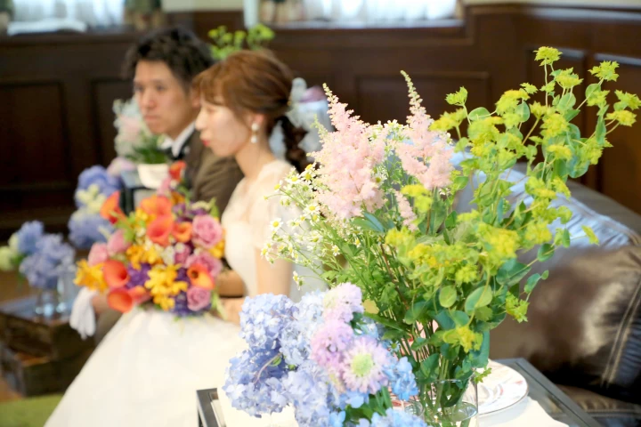 ゆんさんの装花の写真