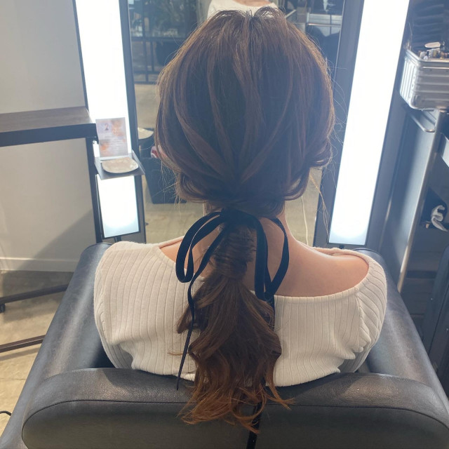 mihoさんのヘアメイクの写真