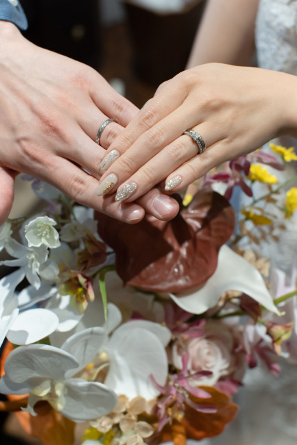 moeさんの結婚指輪の写真