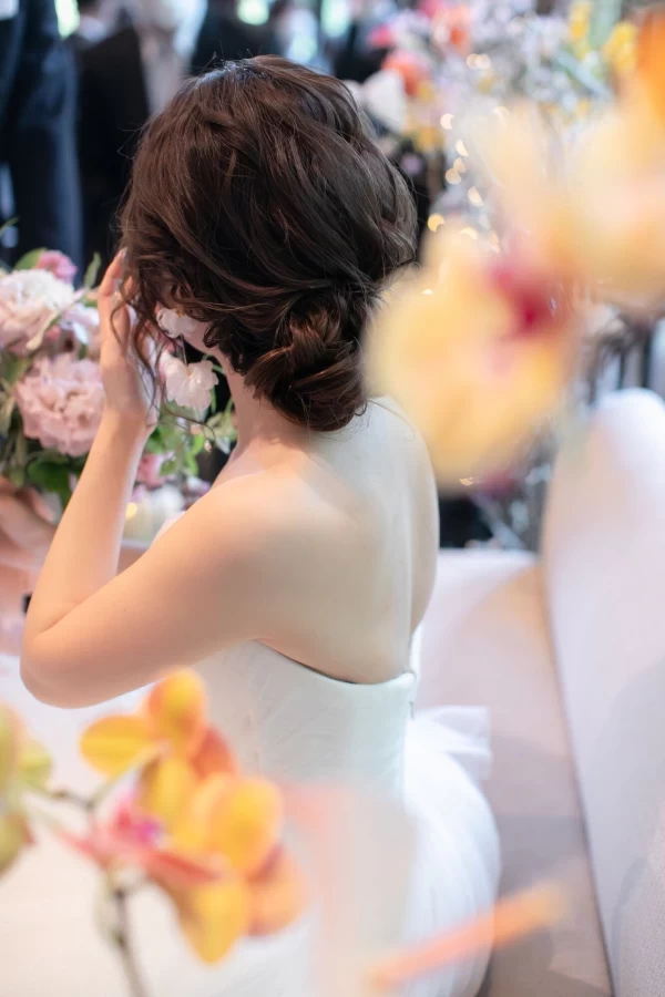 moeさんのヘアメイクの写真